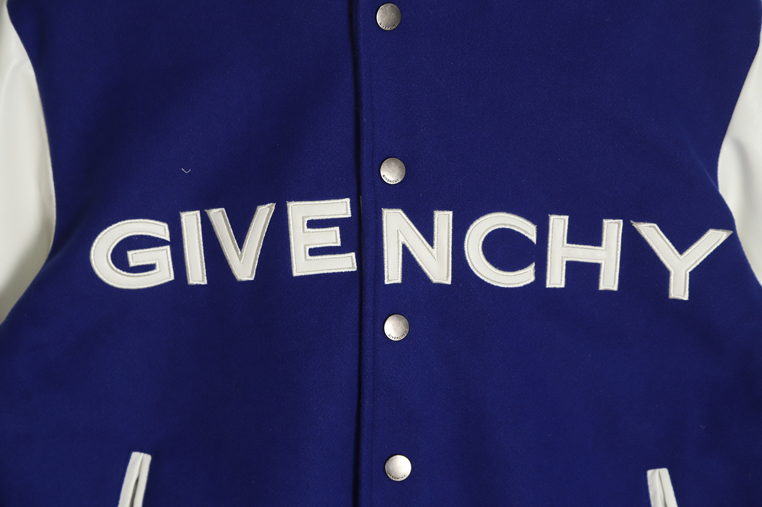 Givenchy 21FW stitching ma1 baseball uniform