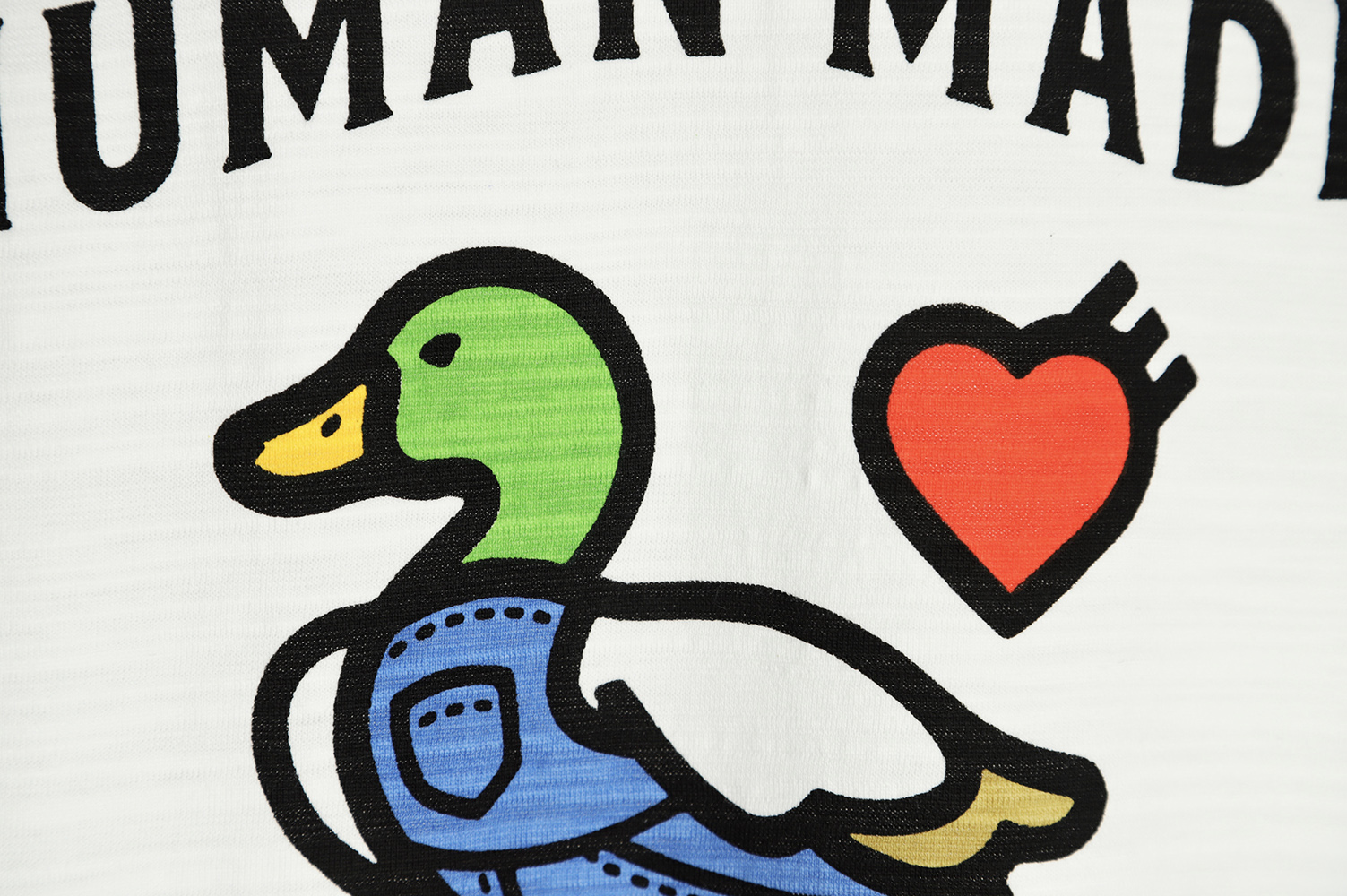 HUMAN MADE 22SS overalls overalls duck short-sleeved T-shirt