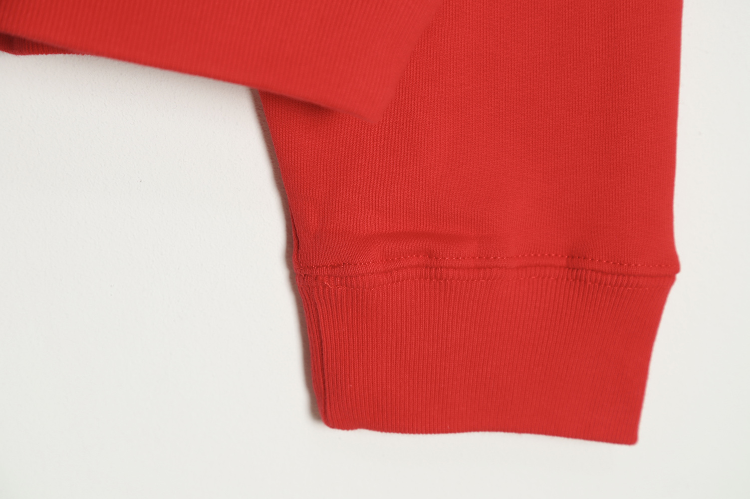 KANYE CPFM Foam Letter Print Reborn Hoodie Red