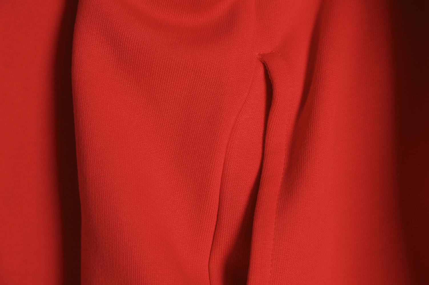KANYE CPFM Foam Letter Print Reborn Hoodie Red