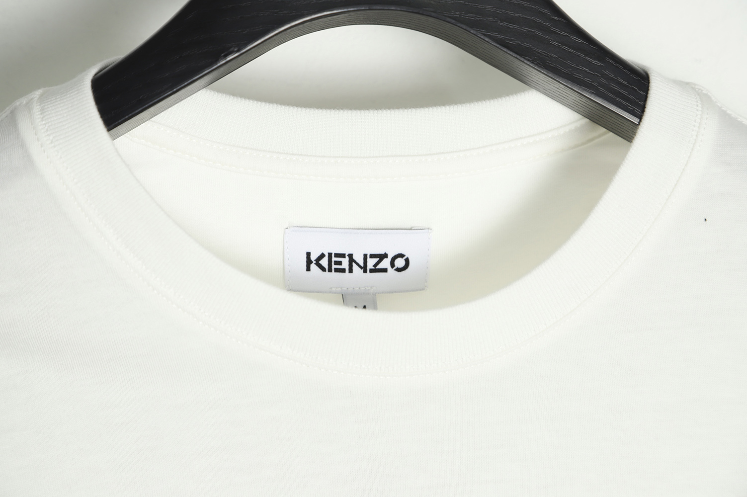 kenzo 2022 new gold embroidery tiger head short sleeves