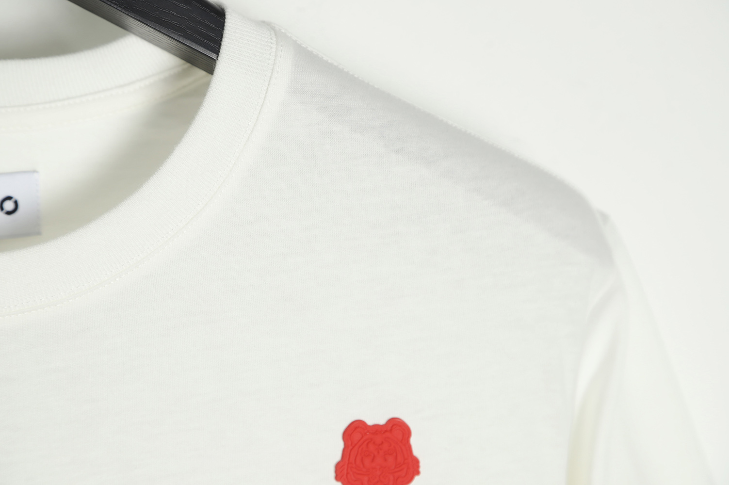 kenzo 2022 new red silicone tiger head short sleeves