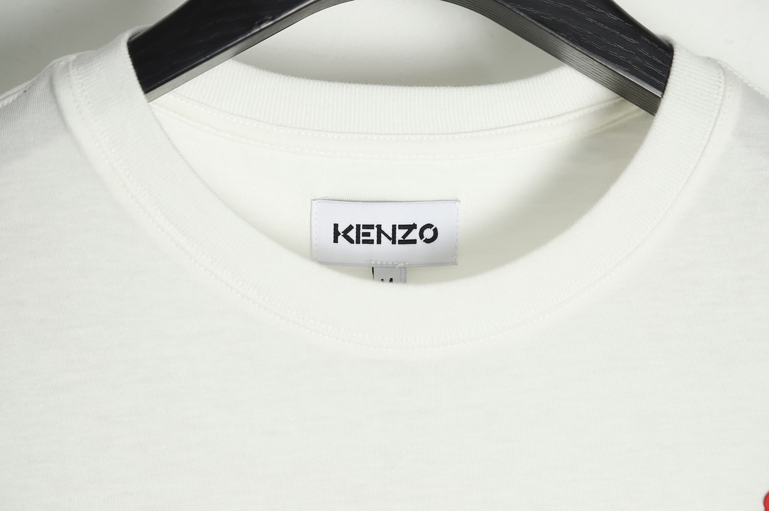 kenzo 2022 new red silicone tiger head short sleeves