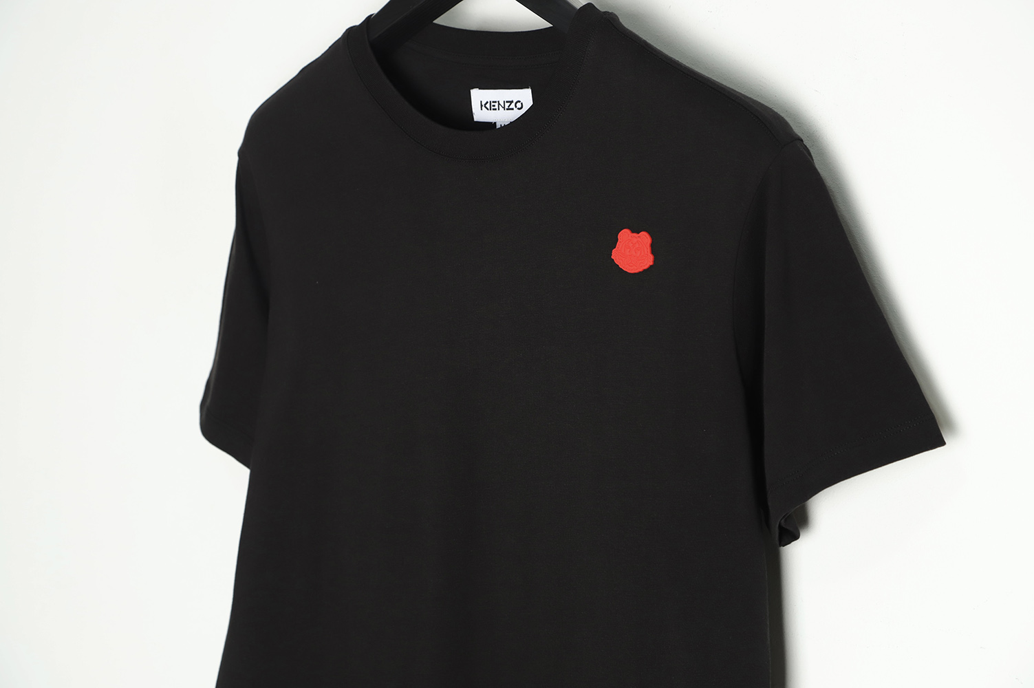 kenzo 2022 new red silicone tiger head short sleeves TSK1