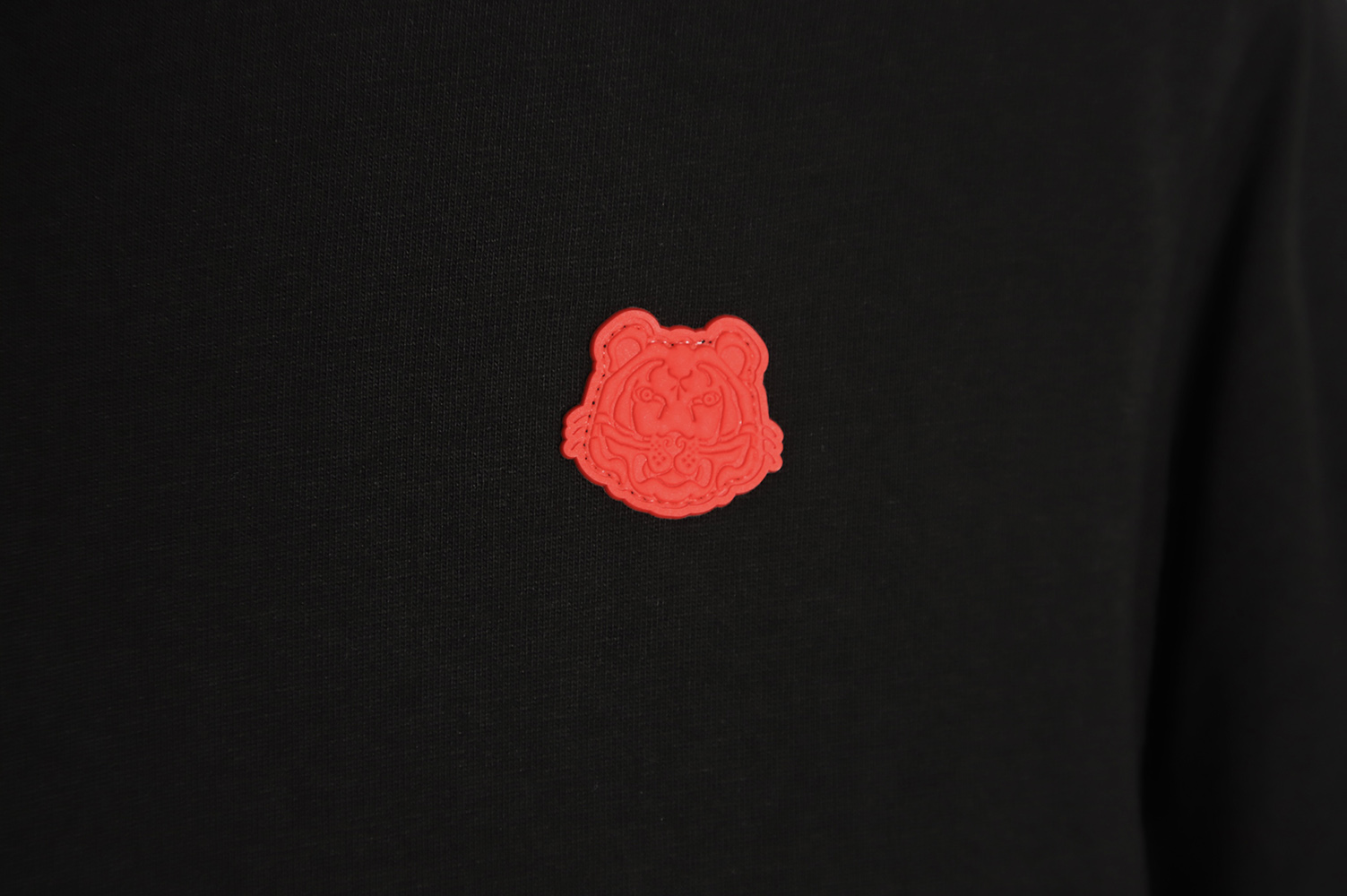 kenzo 2022 new red silicone tiger head short sleeves TSK1