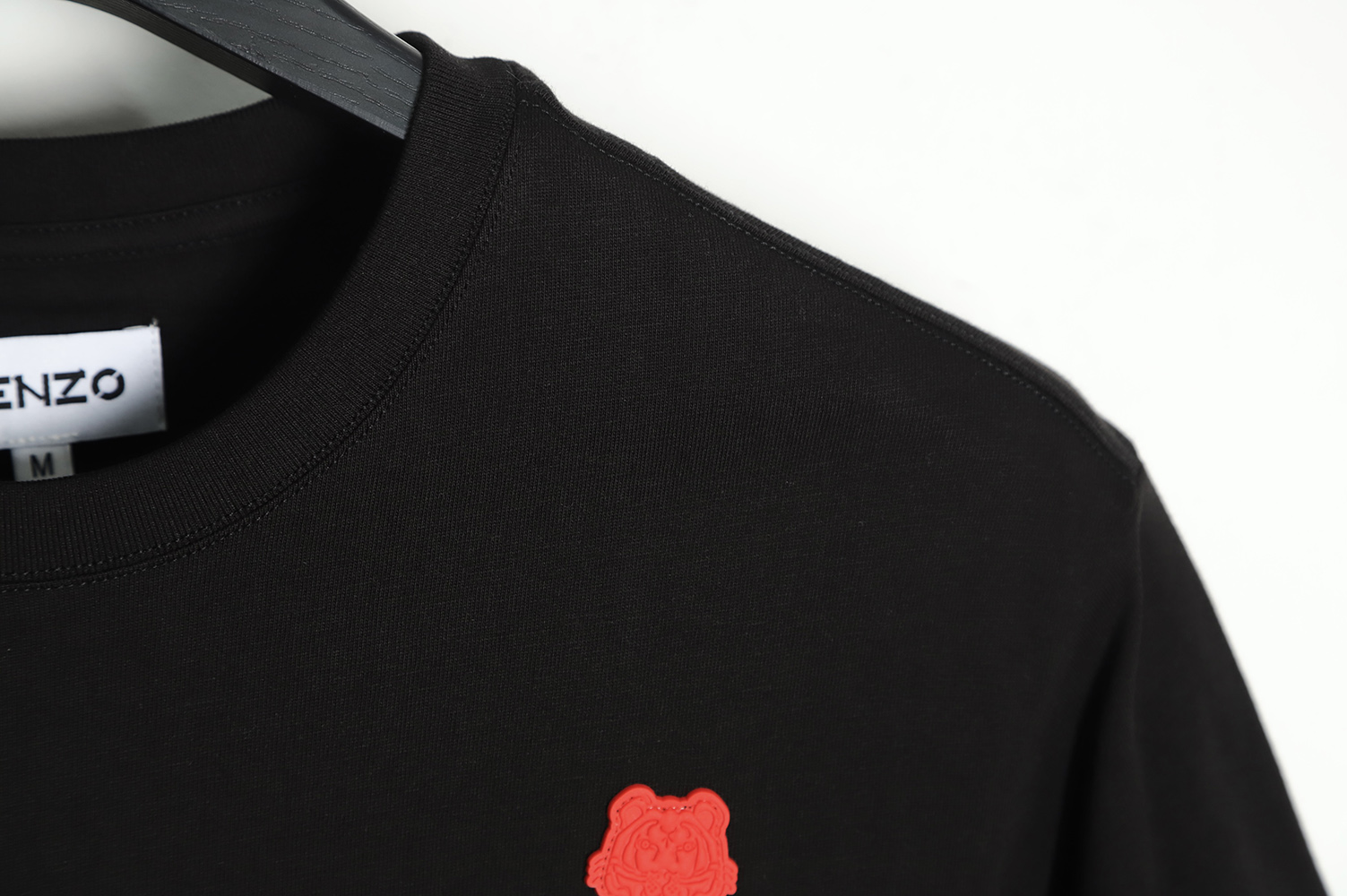 kenzo 2022 new red silicone tiger head short sleeves TSK1