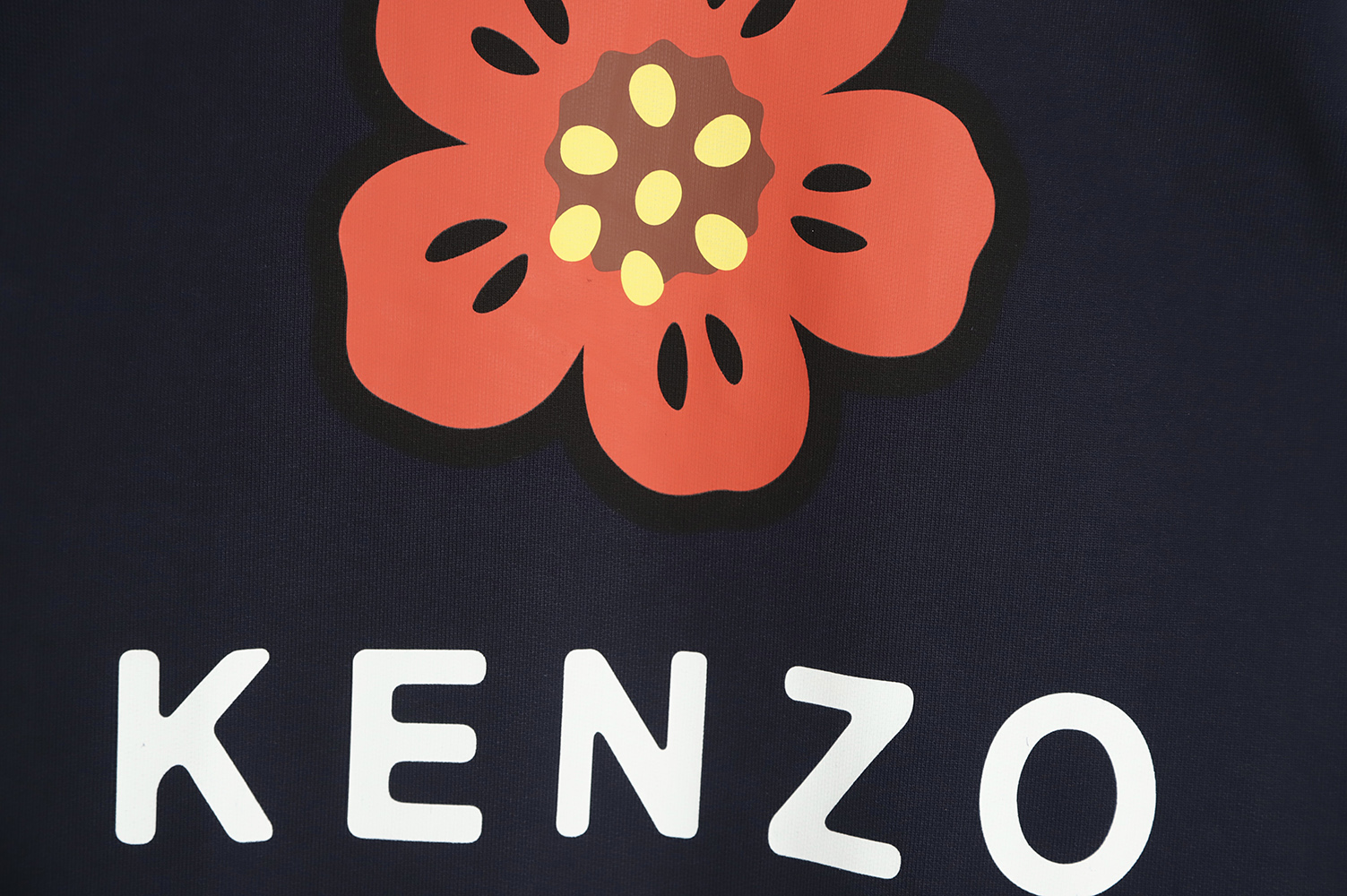 Kenzo Takada Kenzo 22Fw begonia flower print round neck sweater TSK1
