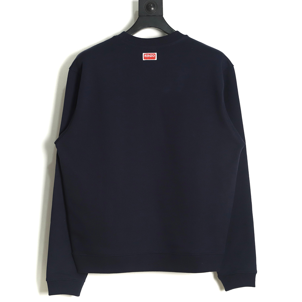 Kenzo Takada Kenzo 22Fw begonia flower print round neck sweater TSK1