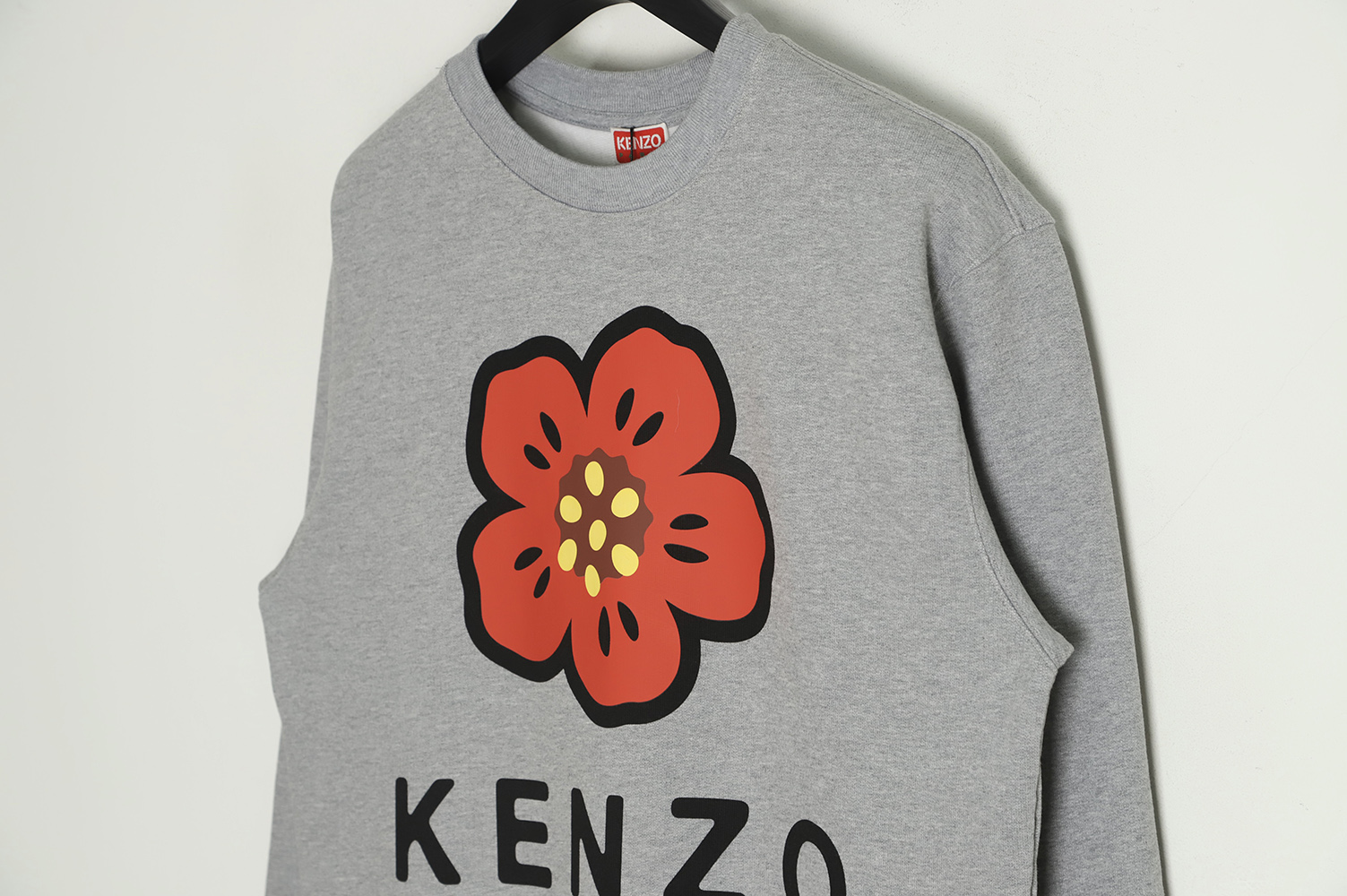 Kenzo Takada Kenzo 22Fw begonia flower print round neck sweater