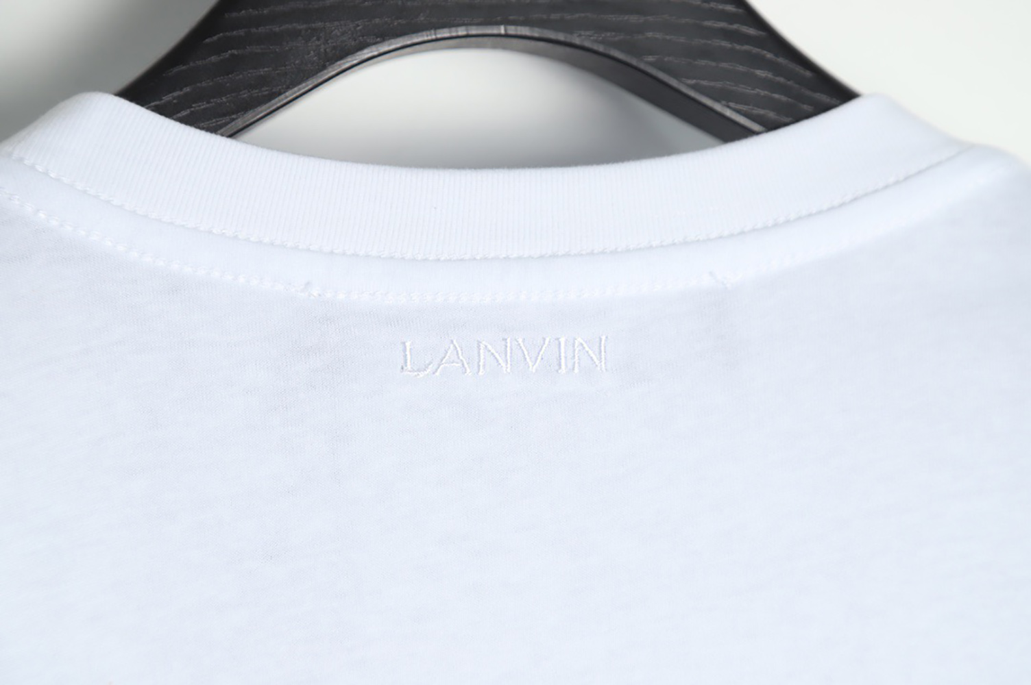 lanvin 22SS letter logo short sleeve T-shirt