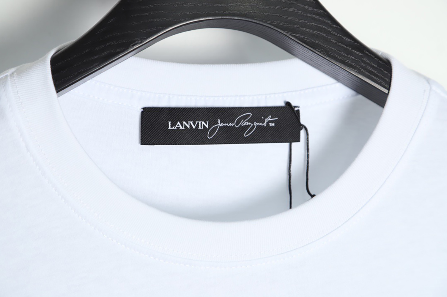 lanvin 22SS letter logo short sleeve T-shirt