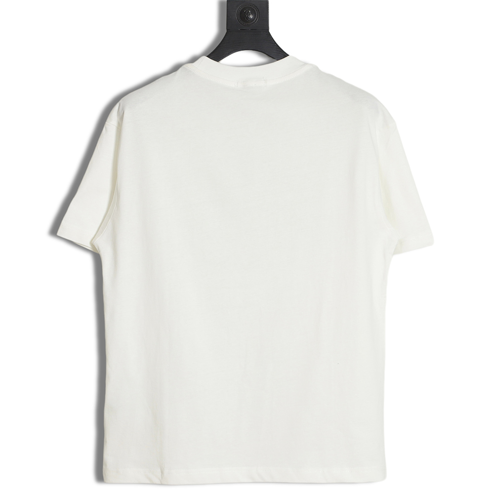 LOEWE Luo Yiwei big graffiti tie-dye short sleeves