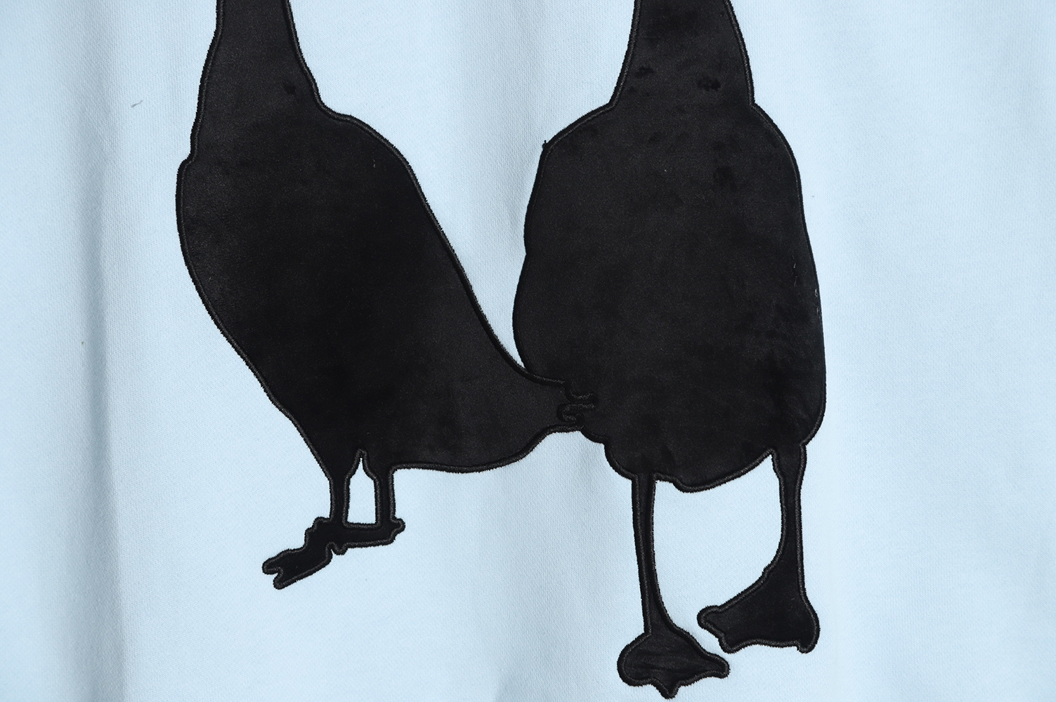 LOEWE 22FW black swan crew neck sweatshirt
