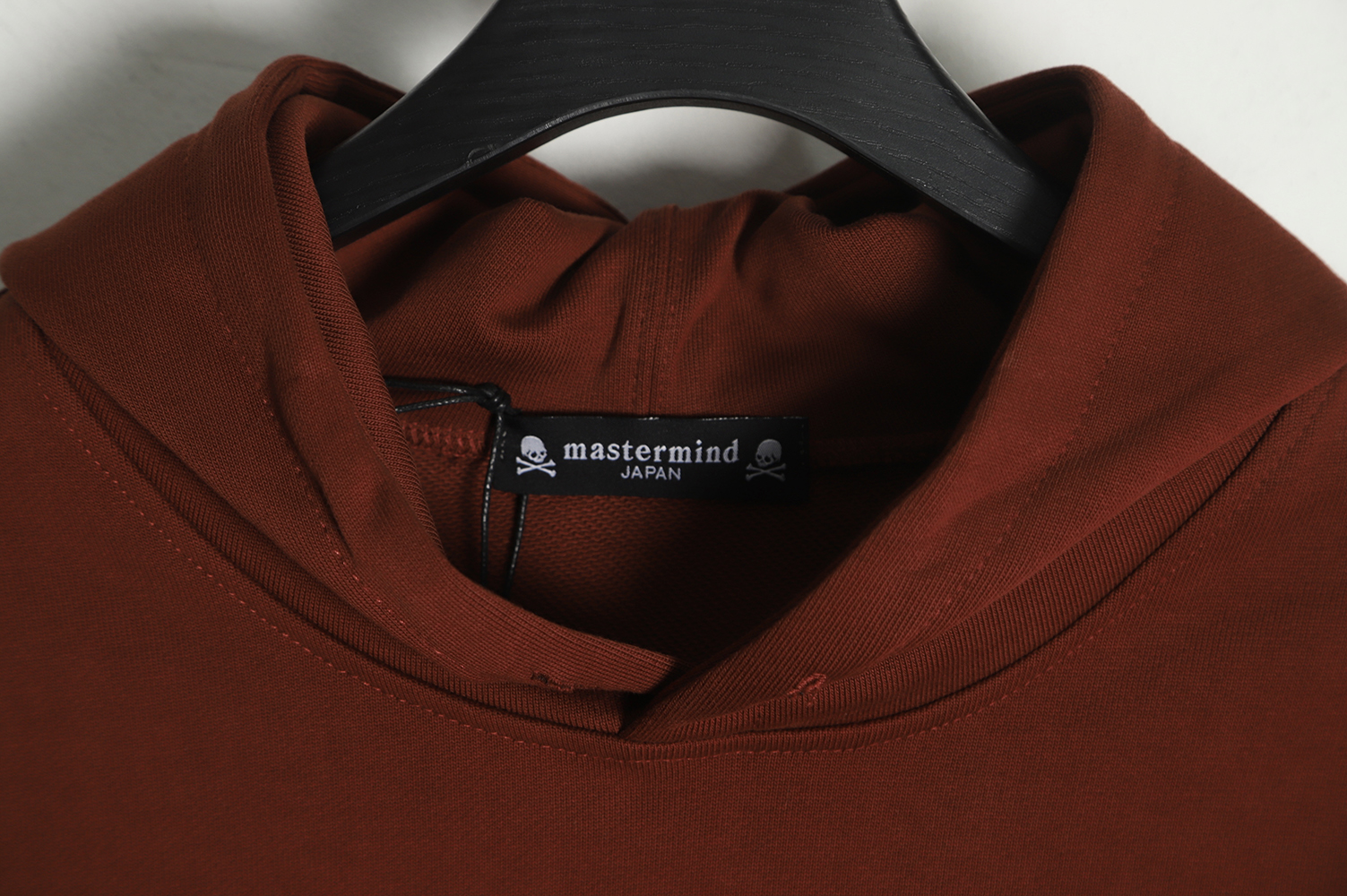 Mastermind Japan MMJ×travis skull inkjet print hoodie TSK1