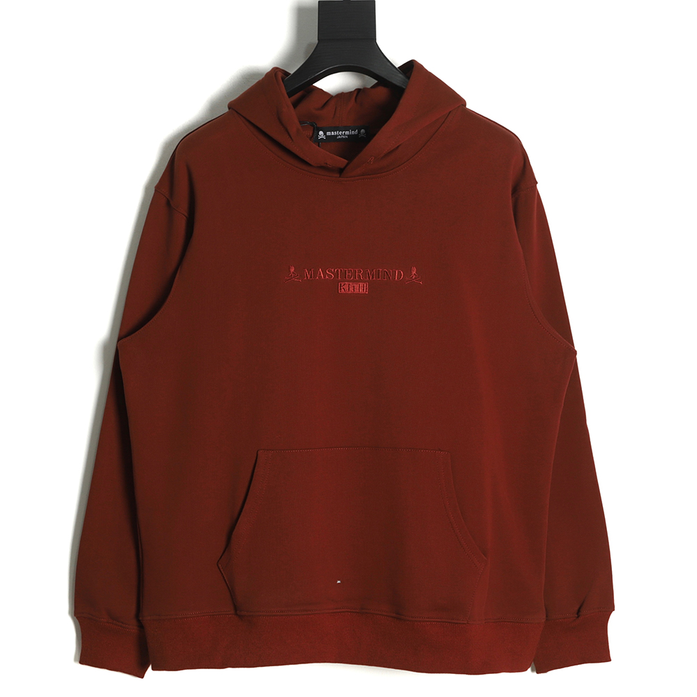 Mastermind Japan MMJ×travis skull inkjet print hoodie TSK1