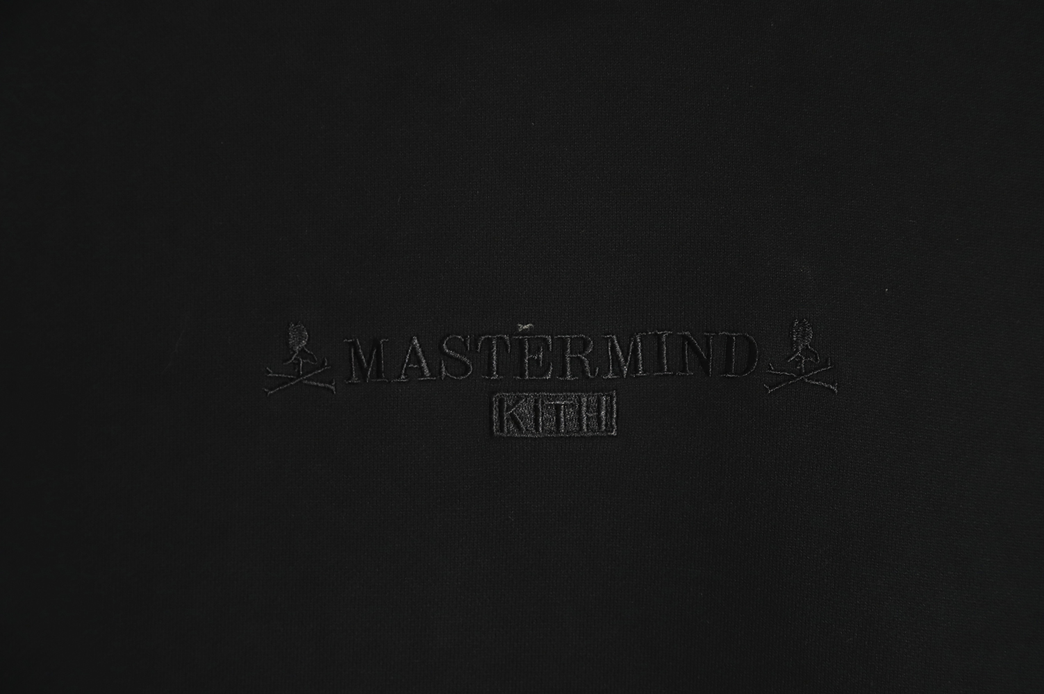 Mastermind Japan MMJ×travis skull inkjet print hoodie