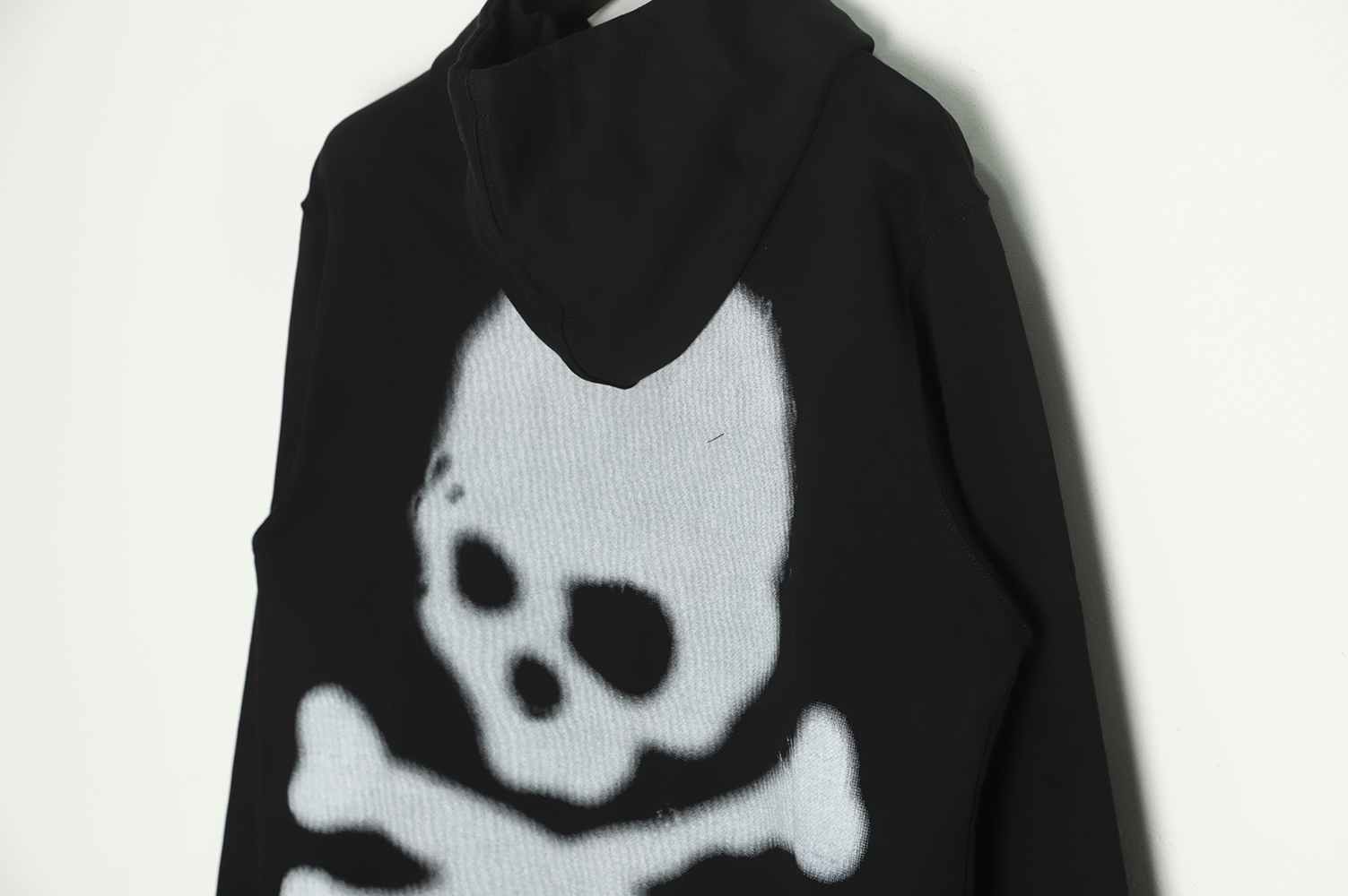 Mastermind Japan MMJ×travis skull inkjet print hoodie