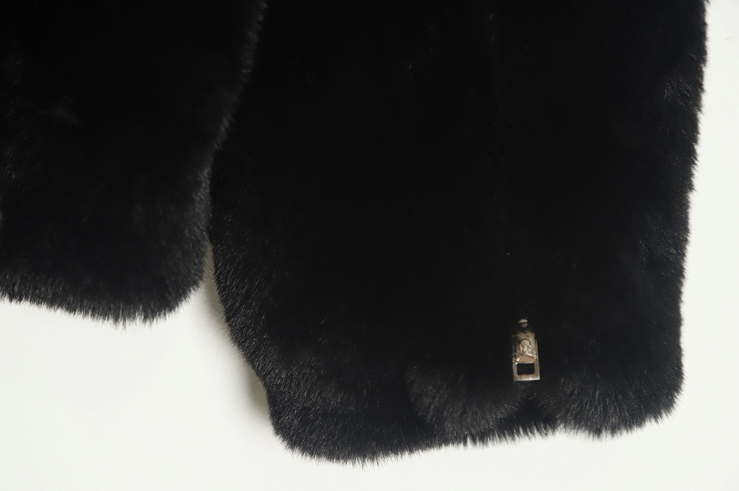 Mastermind Japan MMJ Skull Mink Fur Hooded Coat
