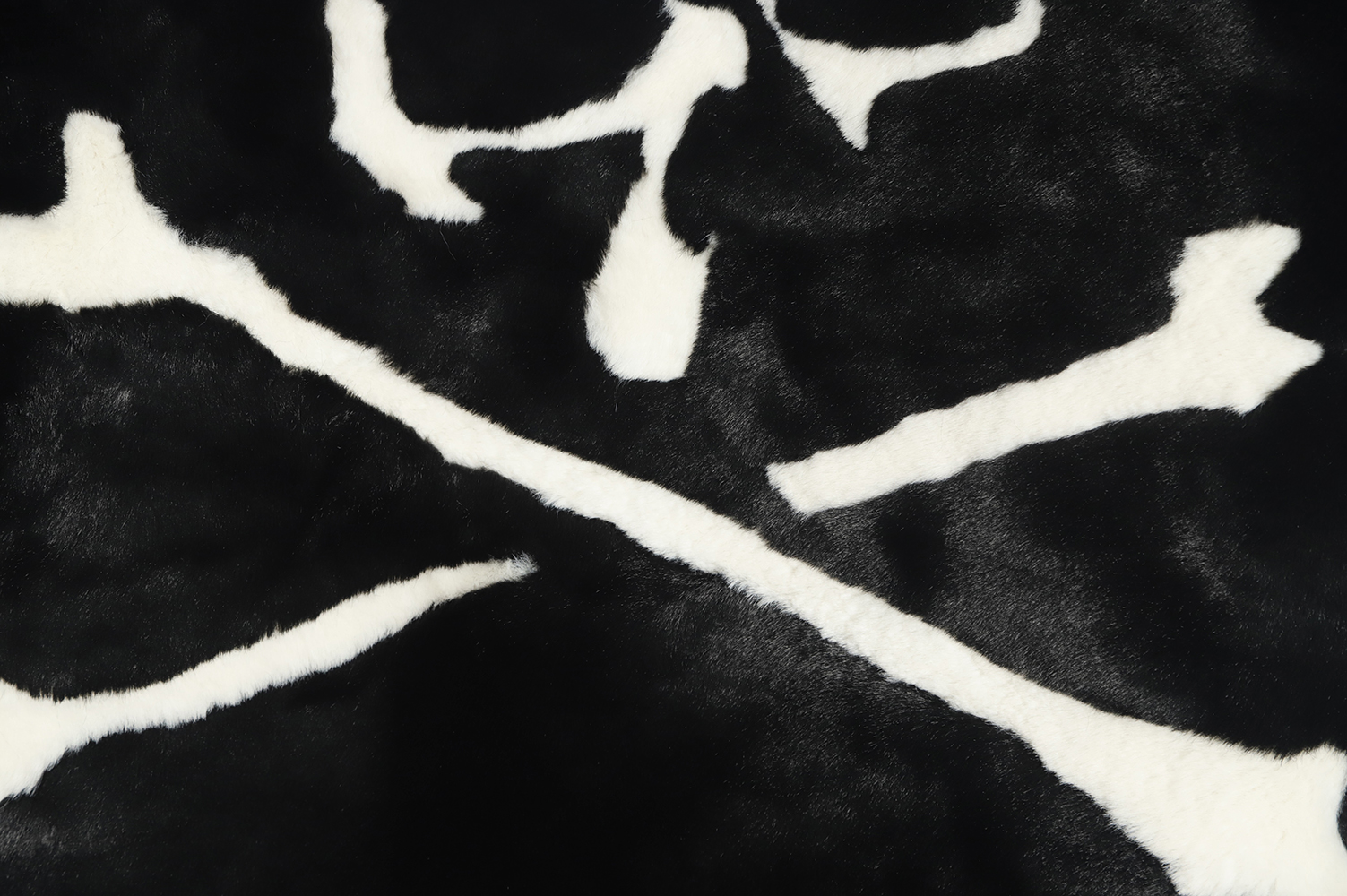 Mastermind Japan MMJ Skull Mink Fur Hooded Coat