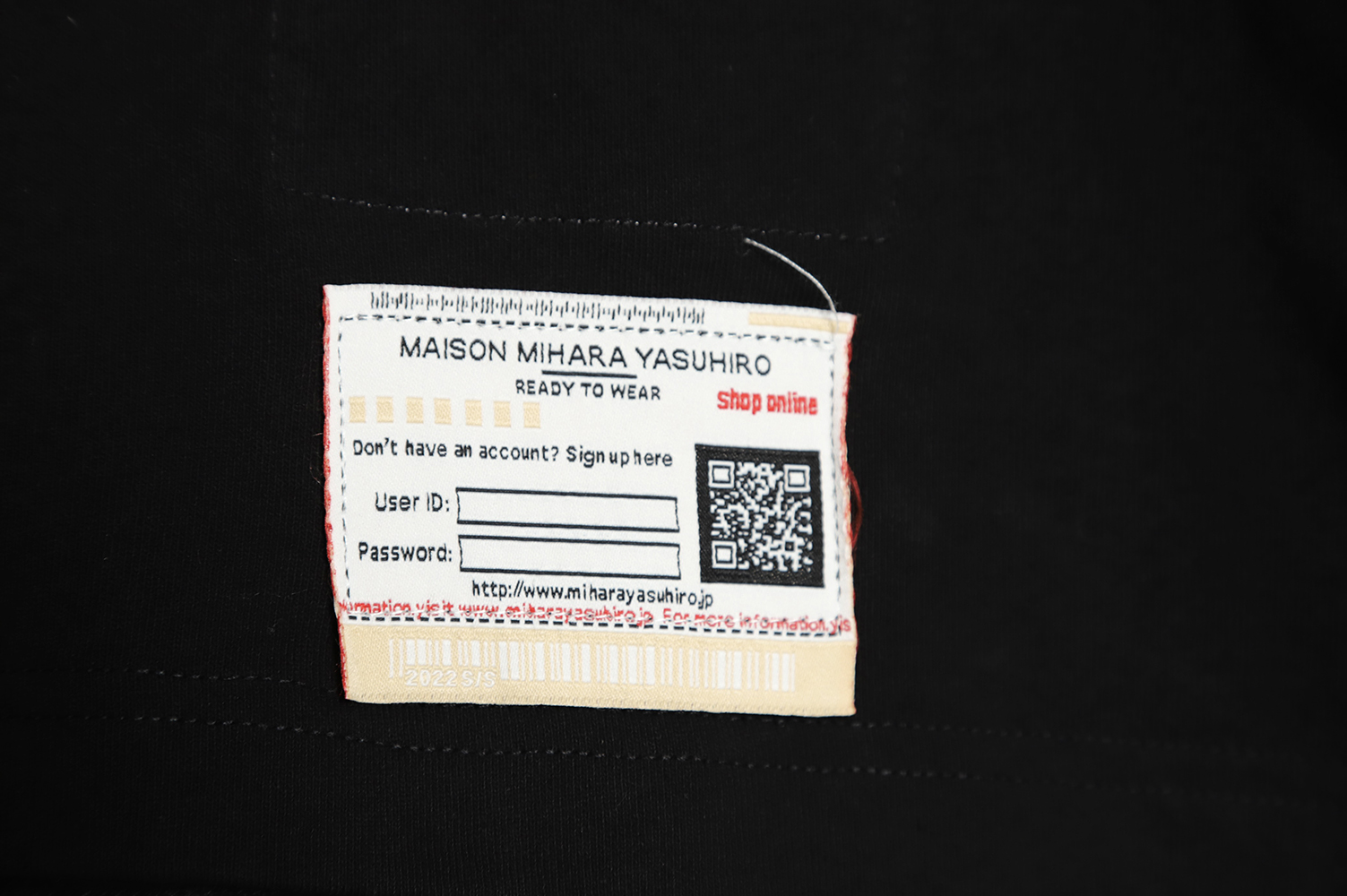 MIHARA YASUHIRO Big M T-shirt