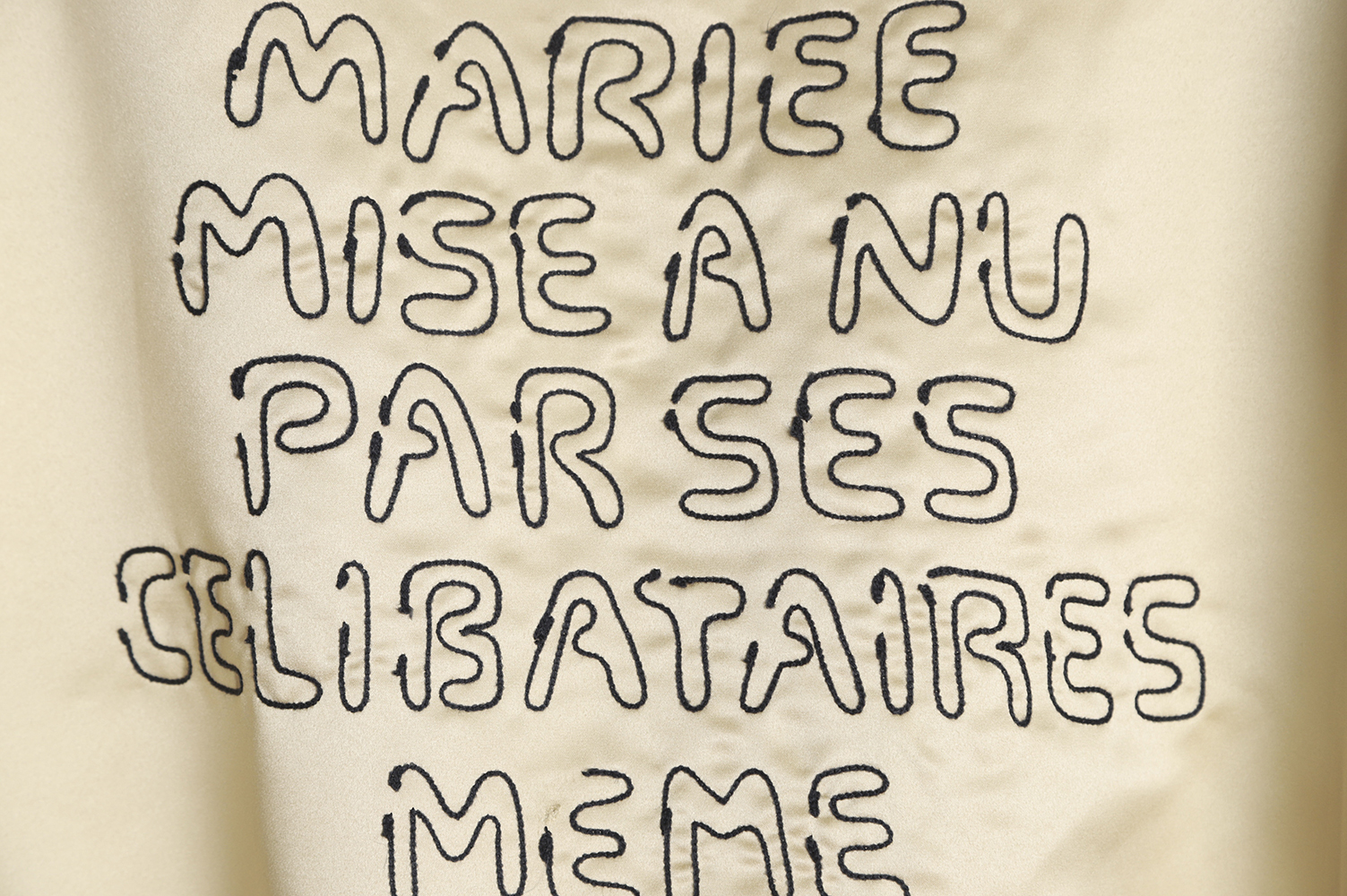 Maison Mihara Yasuhiro embroidered silk jacket