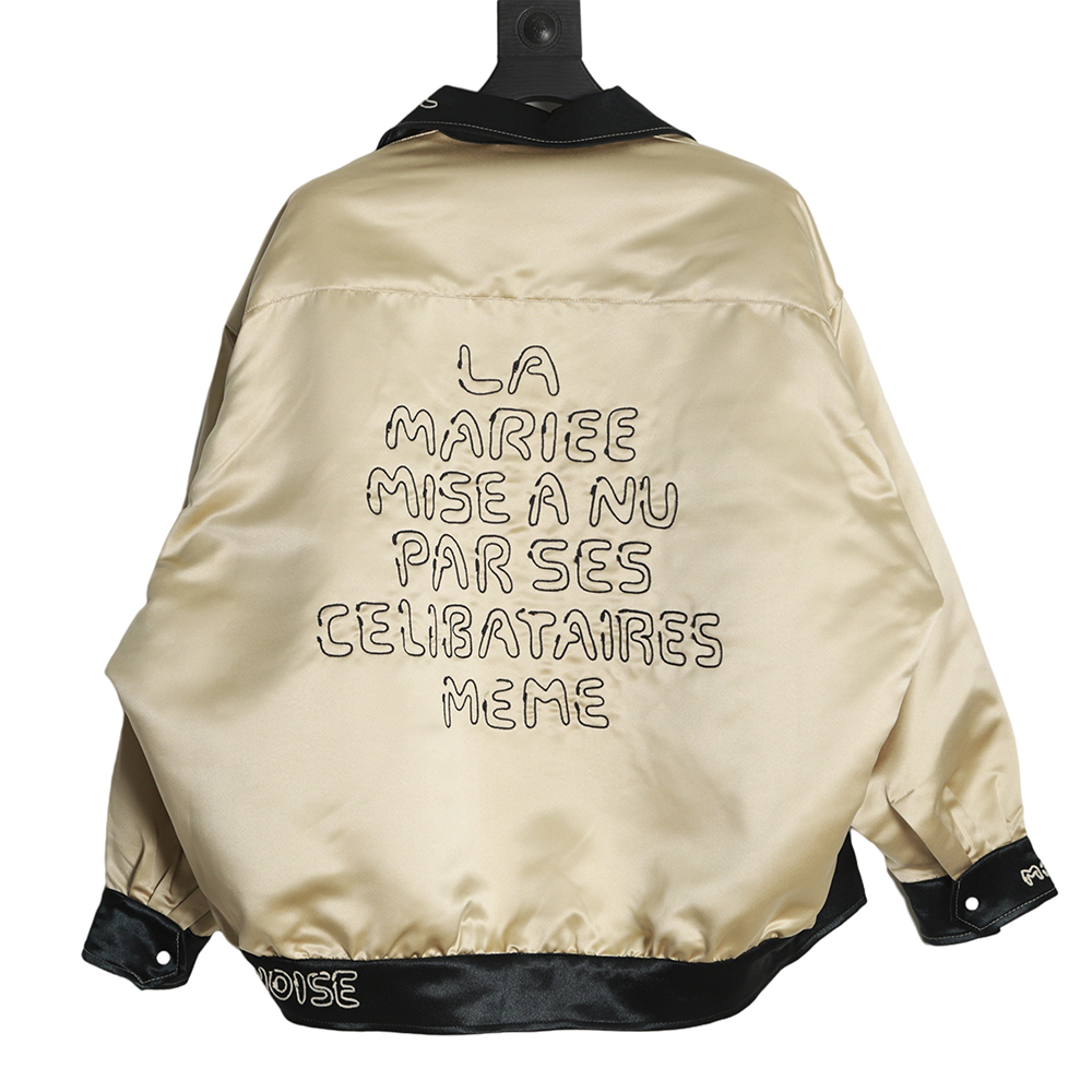 Maison Mihara Yasuhiro embroidered silk jacket