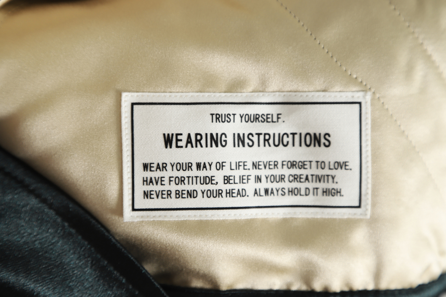 Maison Mihara Yasuhiro embroidered silk jacket
