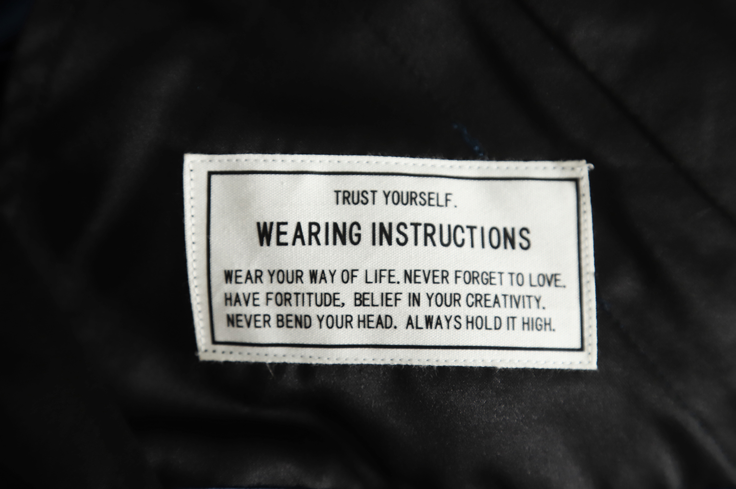 Maison Mihara Yasuhiro embroidered silk jacket TSK1