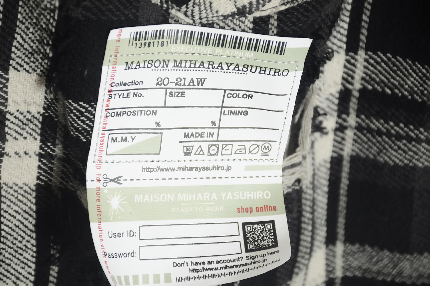 Maison Mihara Yasuhiro Double Destroyed Shirt Jacket TSK1
