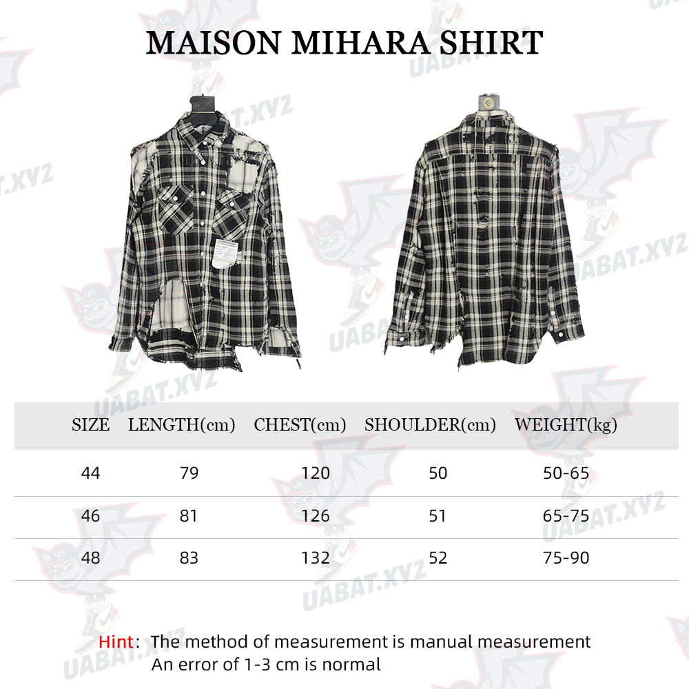 Maison Mihara Yasuhiro Double Destroyed Shirt Jacket TSK1