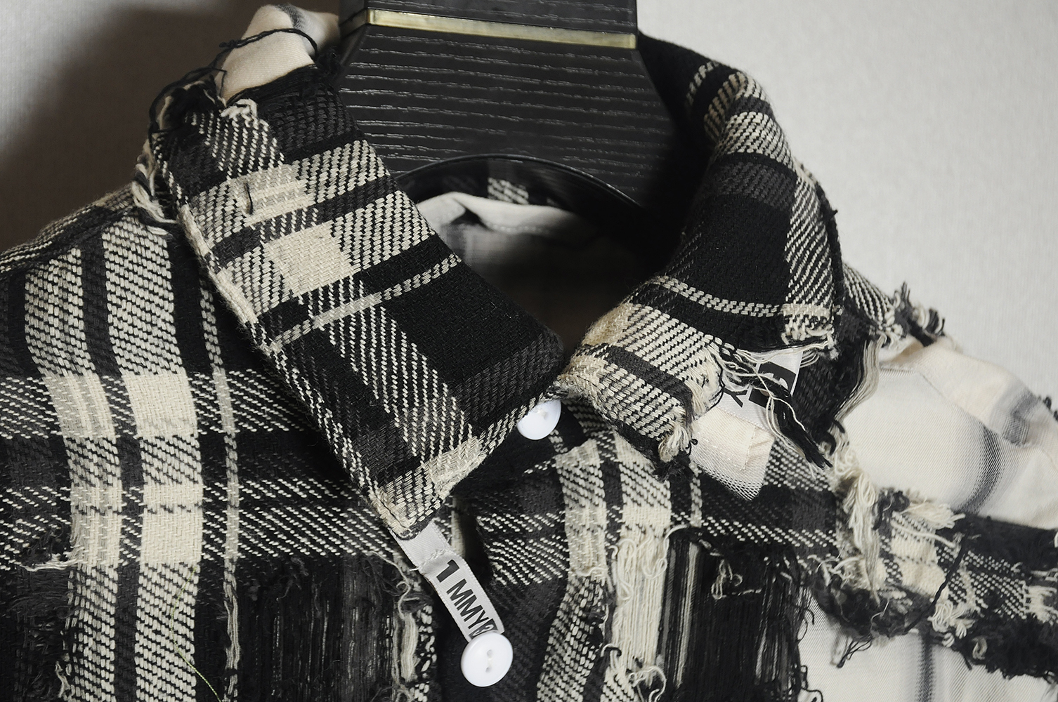 Maison Mihara Yasuhiro Double Destroyed Shirt Jacket TSK1