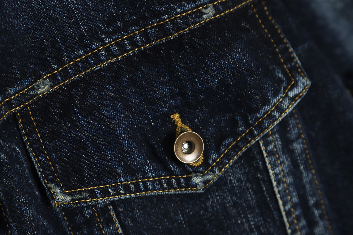 Maison Mihara Yasuyu stitching denim jacket