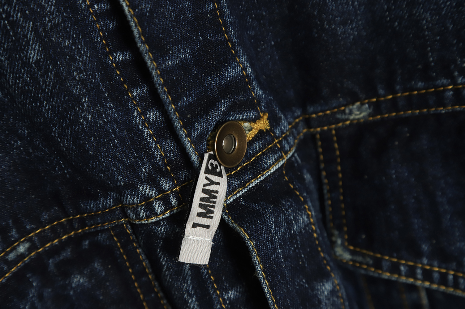 Maison Mihara Yasuyu stitching denim jacket
