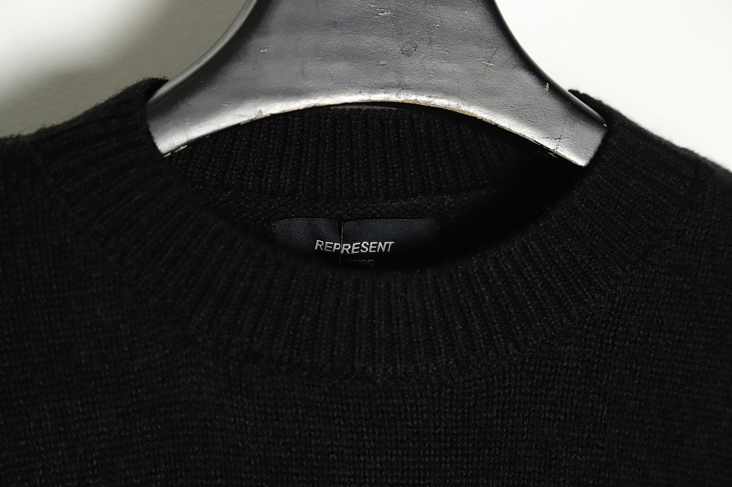 REPRESENT 21FW Monogram jacquard sweater