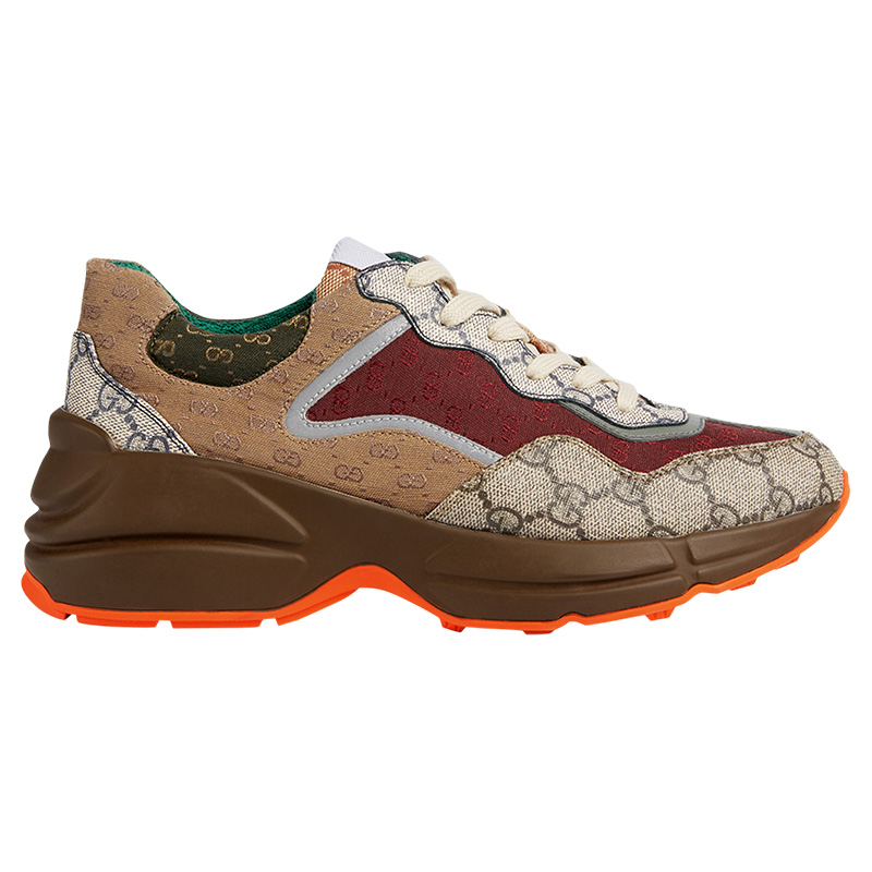 GUCCI GG RHYTON ''BEIGE BRICK RED''