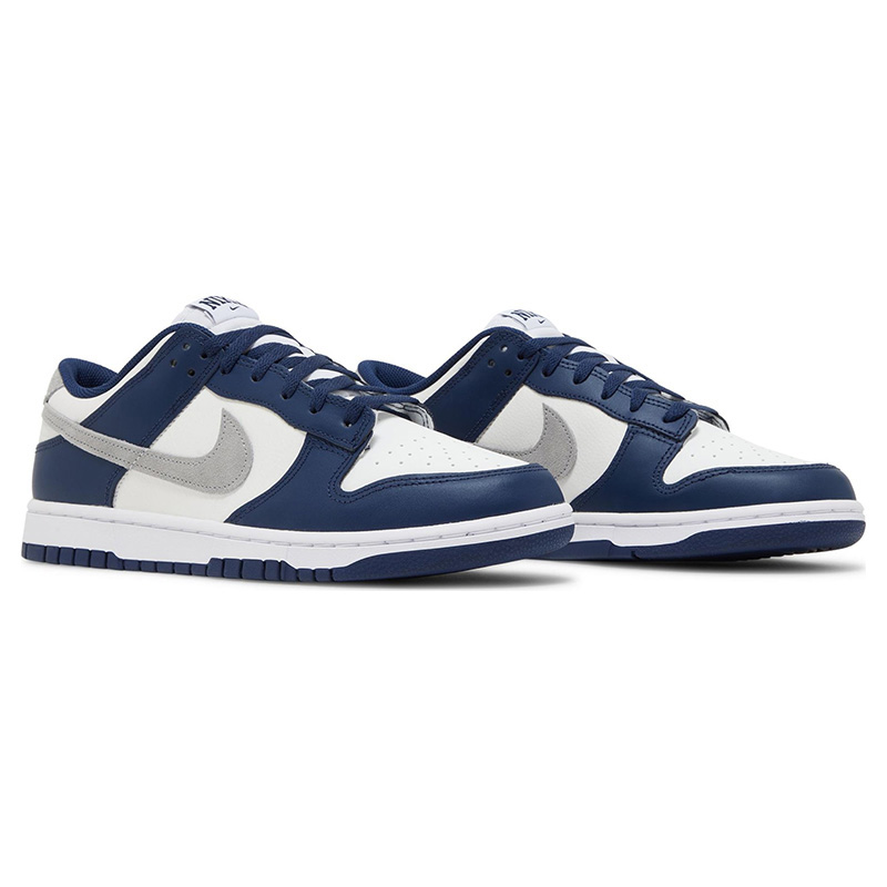 DUNK LOW ''MIDNIGHT NAVY SMOKE GREY''