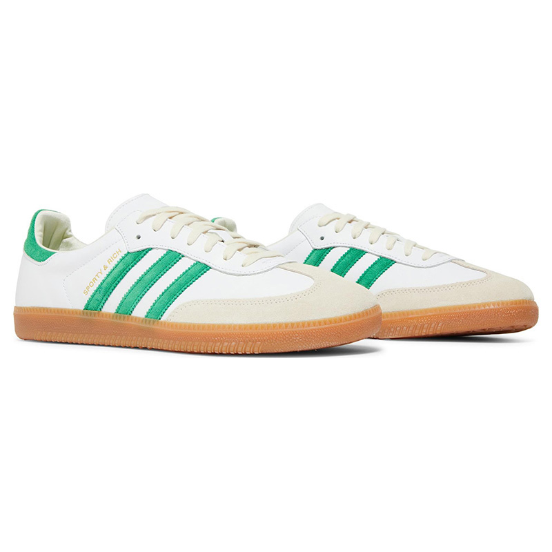 Adidas Samba OG Sporty & Rich White Green
