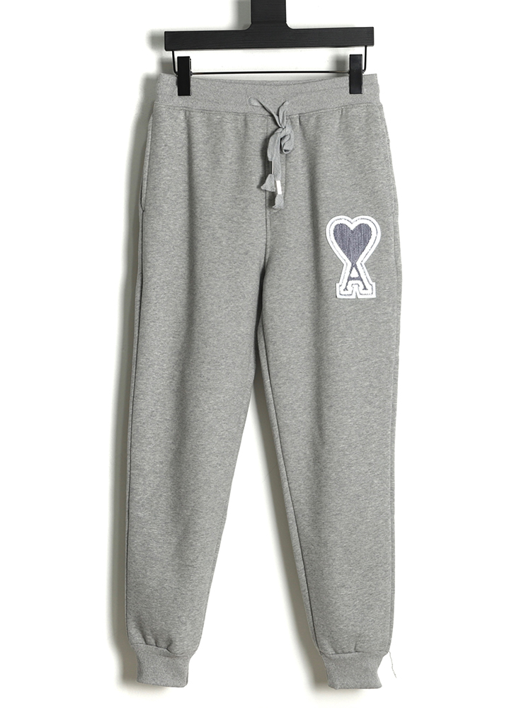 AMI PARIS Embroidered Hearts Sweatpants