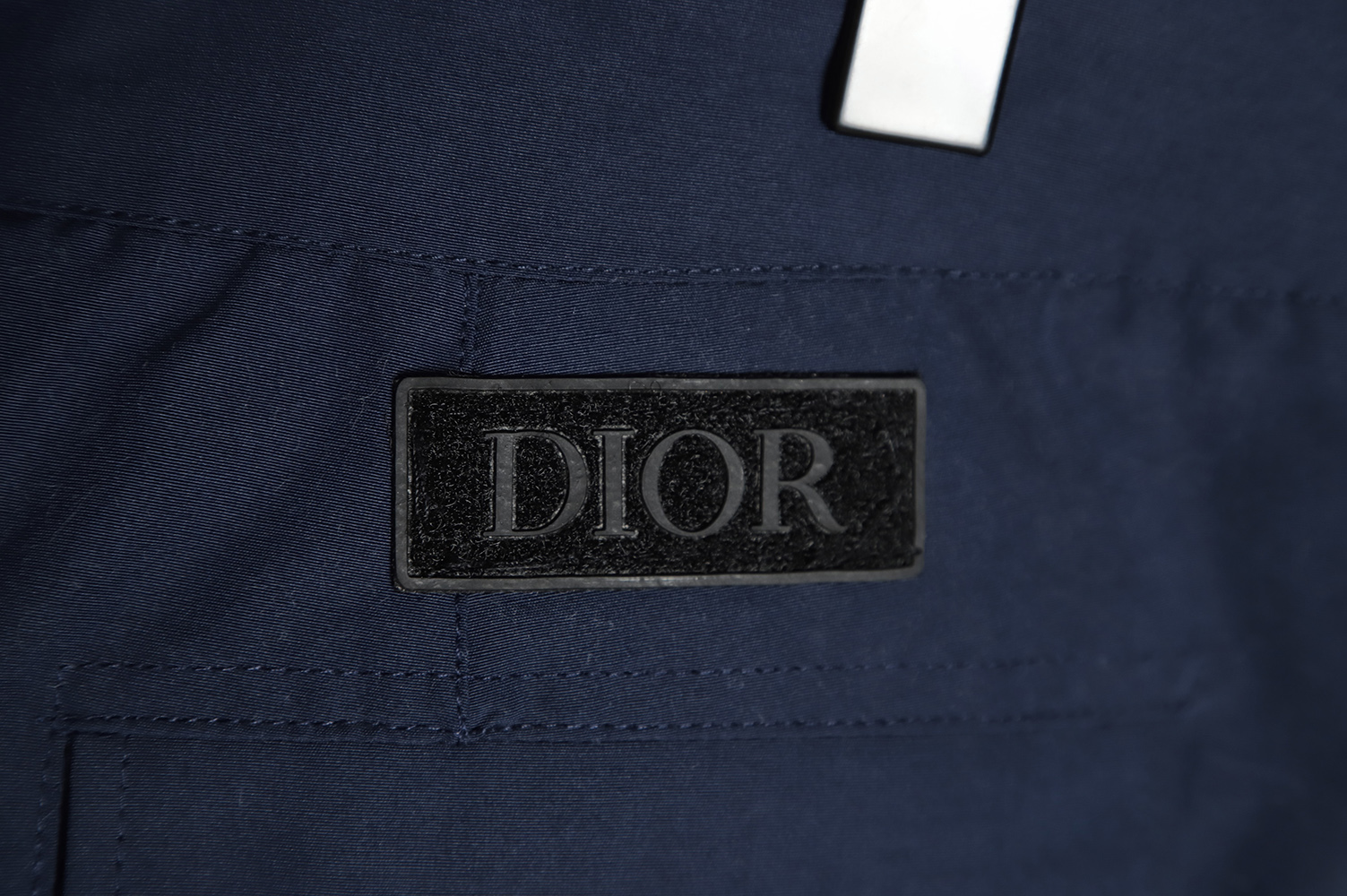 Dior 20FW with side Velcro pockets technical cargo pants