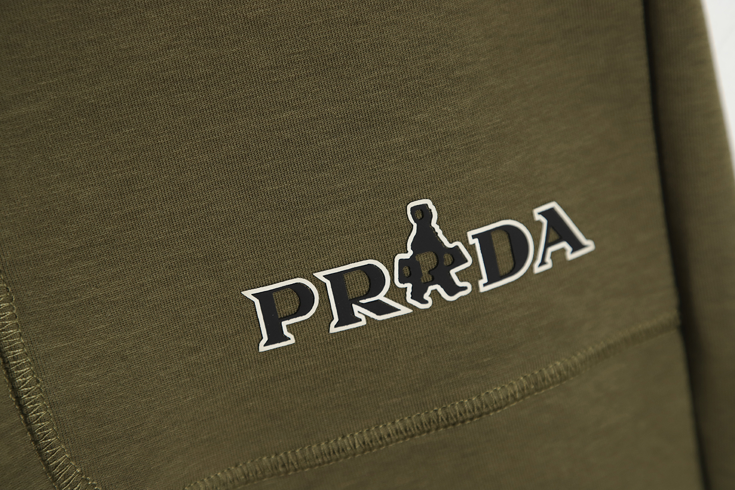 PRADA 2022ss counter synchronous explosive style casual pants