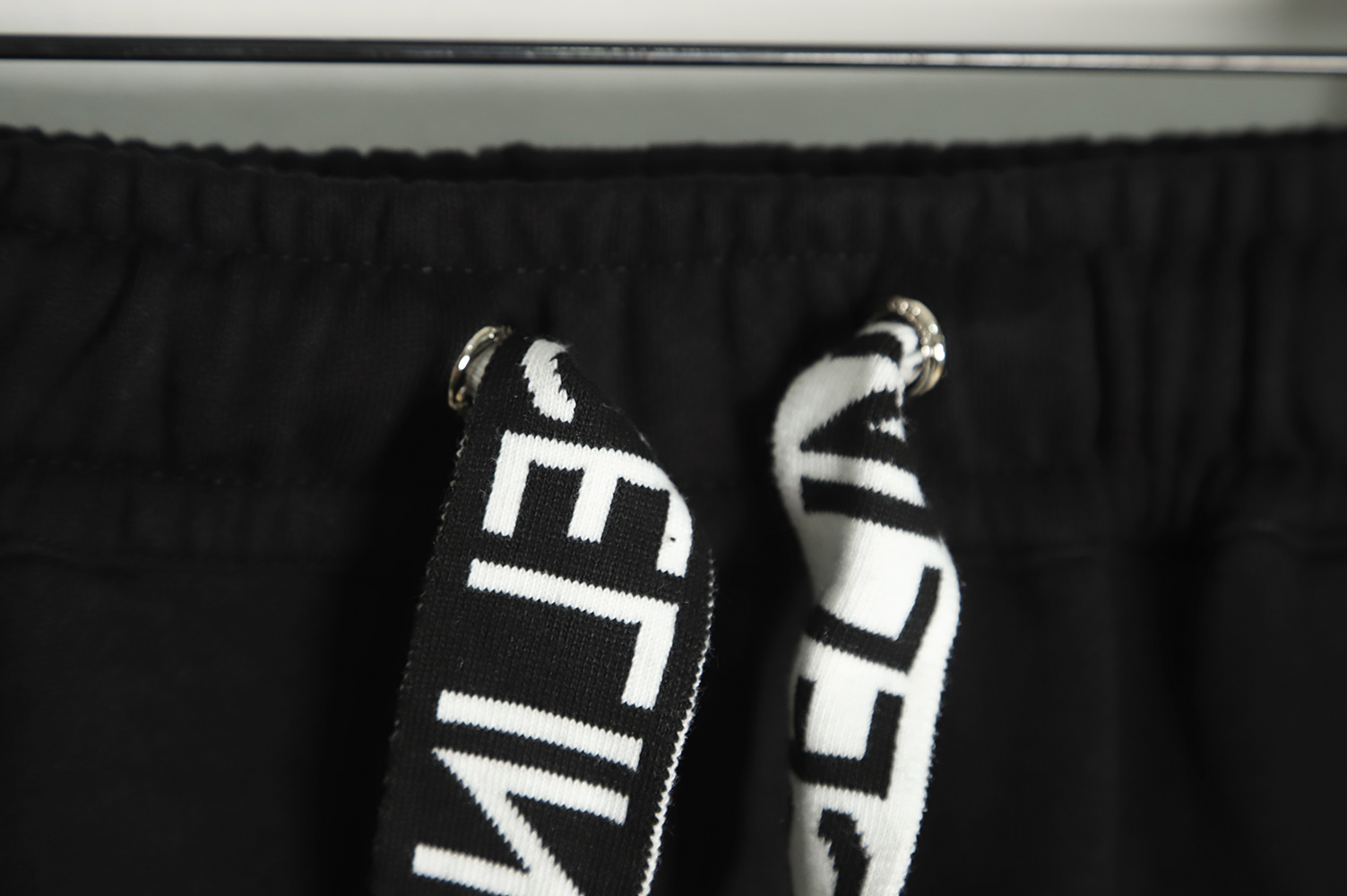 Celine 22FW webbing letter logo sports casual pants