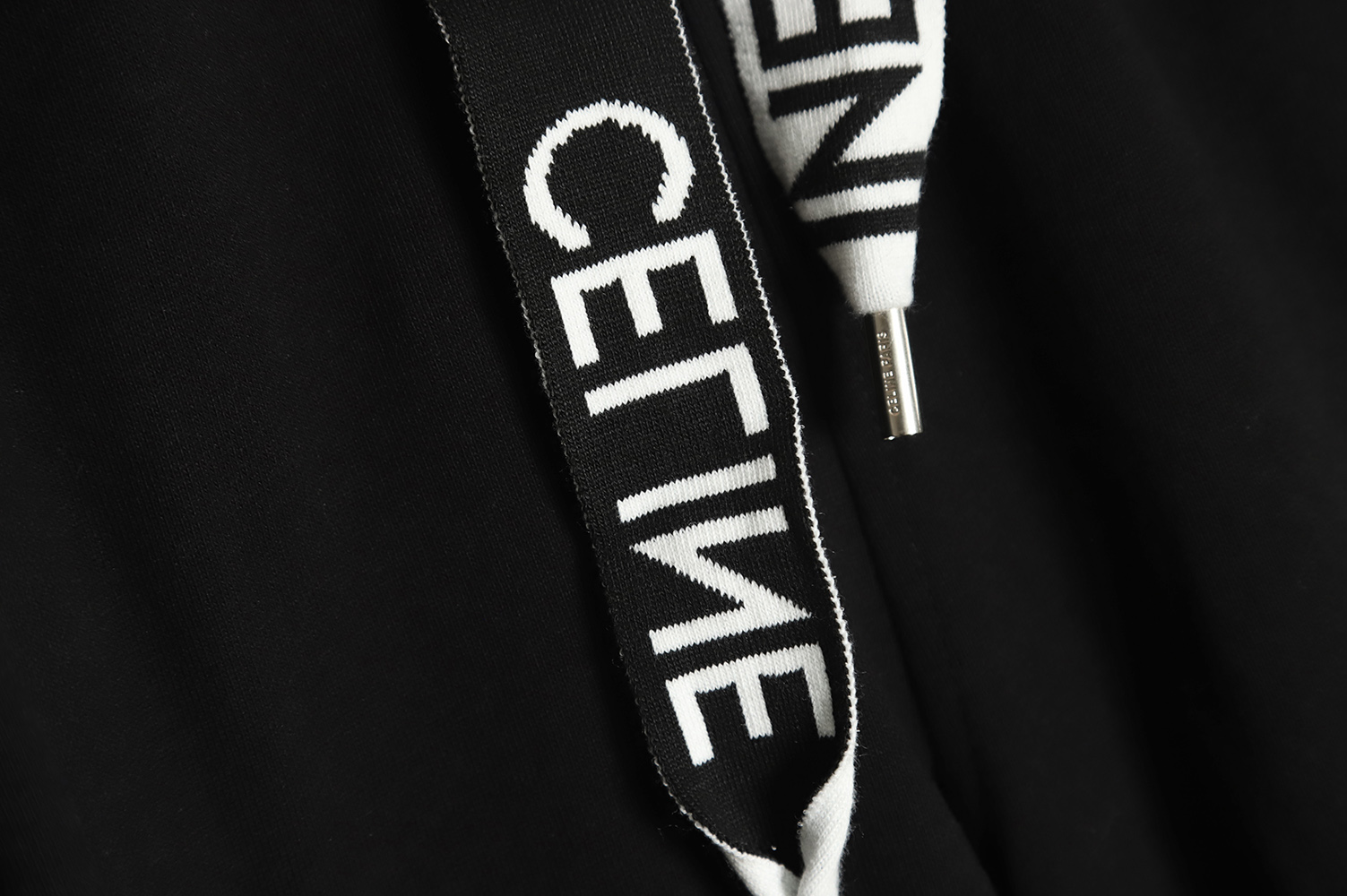 Celine 22FW webbing letter logo sports casual pants