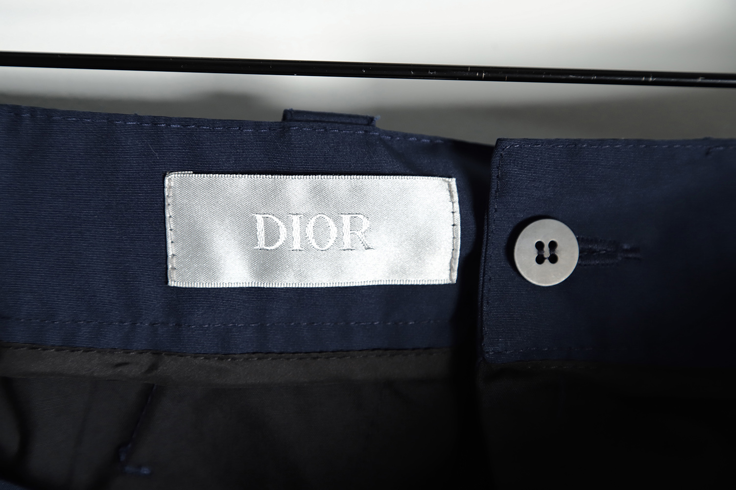 Dior 20FW with side Velcro pockets technical cargo pants