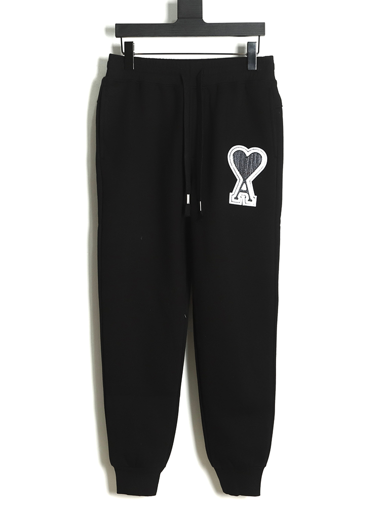AMI PARIS Embroidered Hearts Sweatpants TSK1