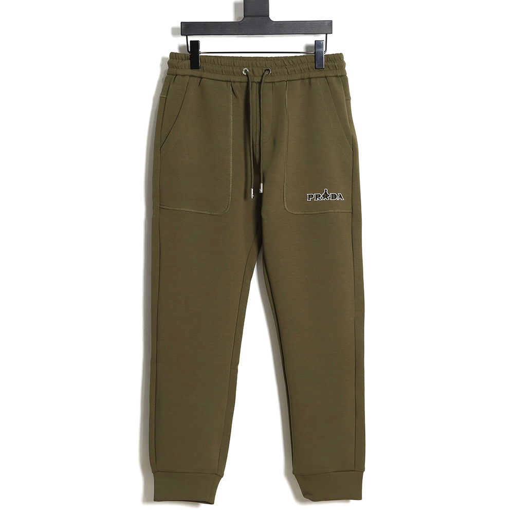 PRADA 2022ss counter synchronous explosive style casual pants
