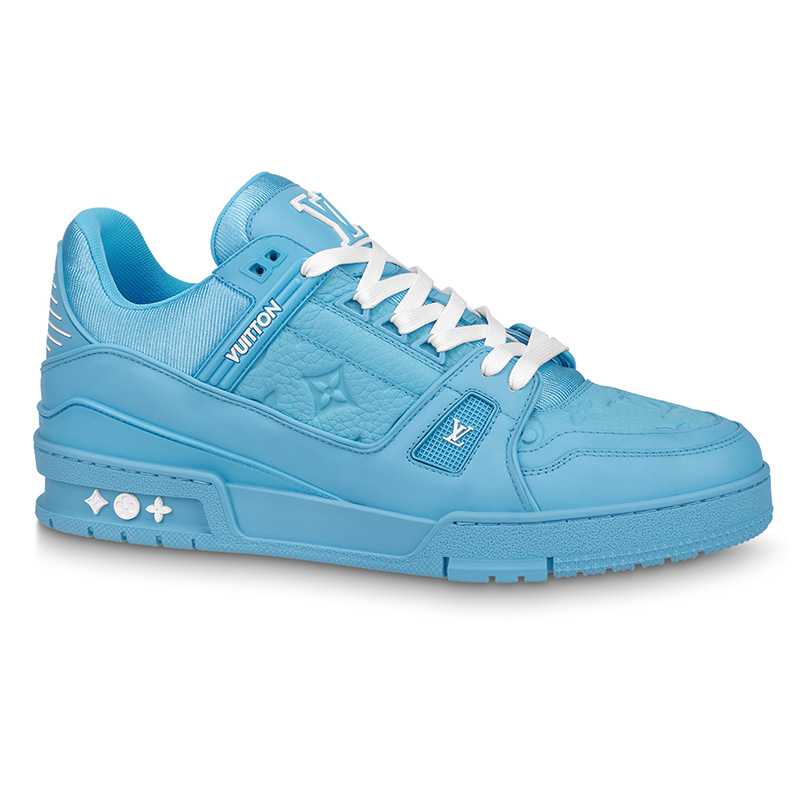 LV TRAINER SNEAKER BLUE