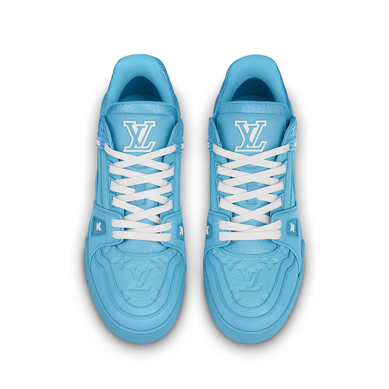 LV TRAINER SNEAKER BLUE