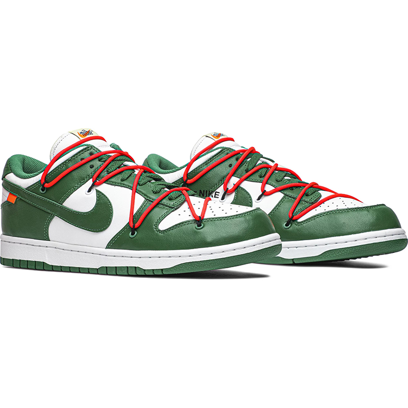 Off-White x Dunk Low 'Pine Green'