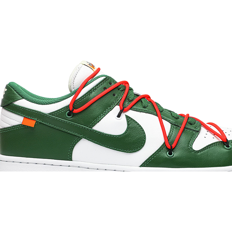 Off-White x Dunk Low 'Pine Green'