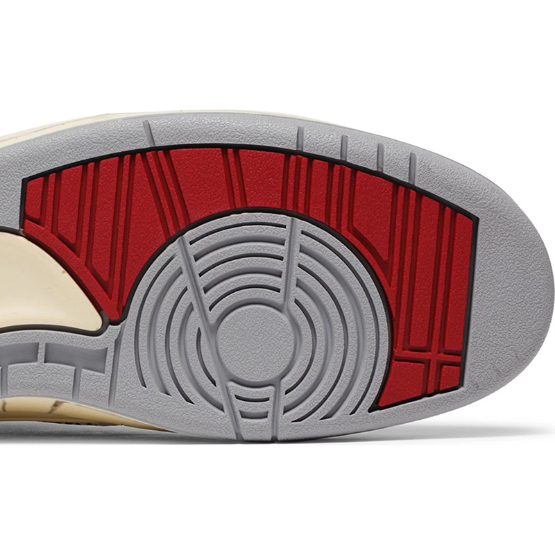 Off-White x Air Jordan 2 Retro Low SP 'White Varsity Red'